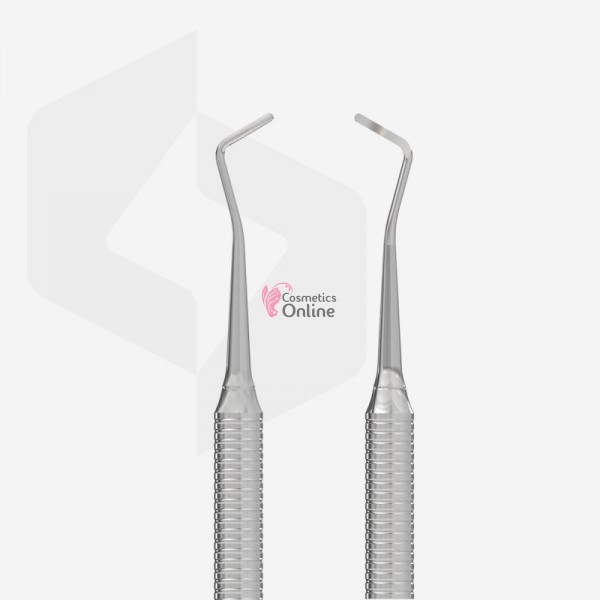 Instrument pentru pedichiura Staleks cu 2 capete, chiureta dubla, PP-10/1